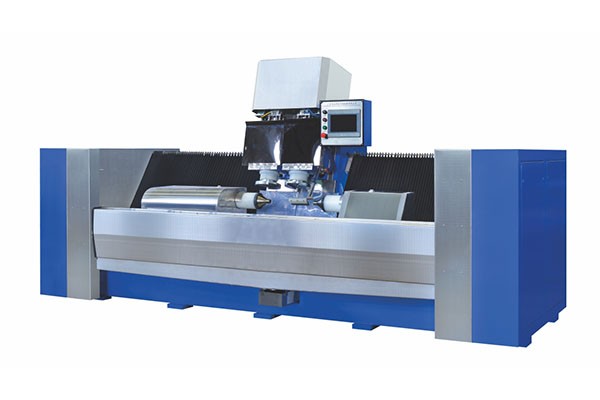 Double skew grinding machine